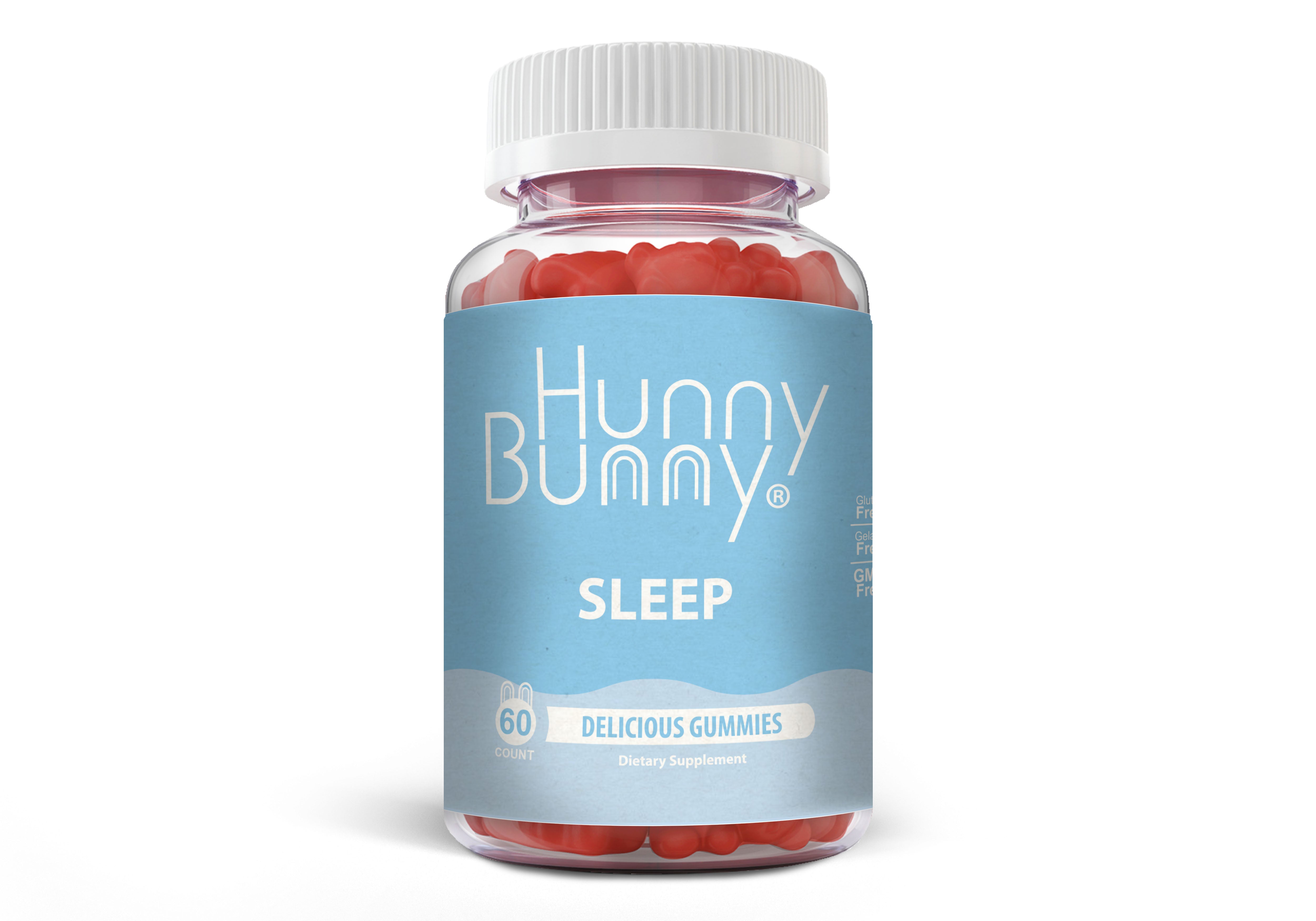 Hunny Bunny Sleep Melatonin Gummies - All-Natural Sleep Aid for Restful Nights