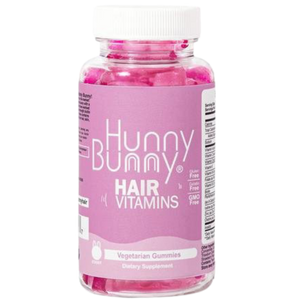 Hunny Bunny Hair Gummies, Complete Vitamins Formula (60 Count) - Hunny Nutrition