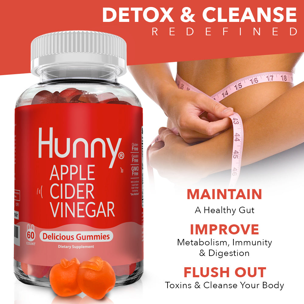 Hunny Bunny Hair and Hunny ACV gummies ( Hair/Fit pack) - Hunny Nutrition